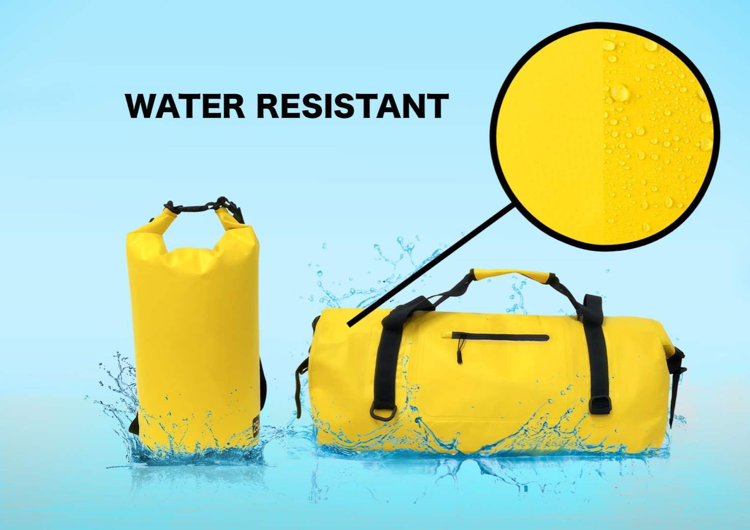 New waterproof articles